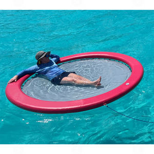 Summer Hot Selling PVC gonflable eau <span class=keywords><strong>piscine</strong></span> flotteur plateau eau lit Pad pour <span class=keywords><strong>piscine</strong></span> personnalisé eau flottant chaise longue - Product Image 5