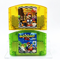 Jeux rétro pour N64, cartouche Kart Hack, Amped up 64 et Over Kart 64, version NTSC