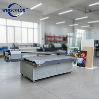 Printer UV Hybrid Digital Resolusi Tinggi untuk Pencetakan Akrilik, Logam, Keramik, Flatbed, dan Format Lebar