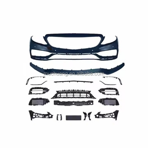 Kit de Carrocería para Merced/es-Ben/z Clase C W/C205 a C63 AMG 2015-2018, Nuevo Parachoques Delantero, Accesorio Exterior Automotriz - Product Image 1