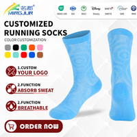 Chaussettes de basketball personnalisées avec semelle antidérapante à points en silicone, coussinets de compression, chaussettes d'entraînement athlétiques avec logo d'équipe
