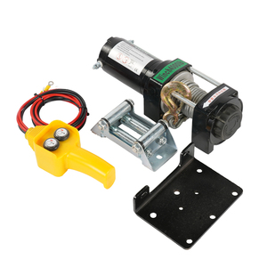 Cabrestante Eléctrico Vehicular de 12V 24V 4500 LBS para ATV, SUV, Camión, Remolque, Vehículo Todoterreno, CE - Product Image 1
