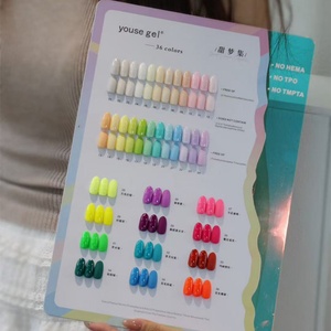 36 Color Candy Color Uv <b>Nail</b> <b>Gel</b> <b>Set</b> Spring and Summer New Environmental Friendly Odorless Long-lasting <b>Nail</b> Polish Glue - Product Image 4