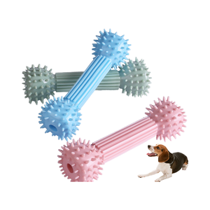 XINMEIQI Juguete Ecológico para Perros, Material TPR, Color Azul Caballero, para Cuidado Canino, Juguetes para Masticar y Morder - Product Image 4