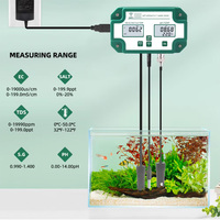Testeur de qualité de l'eau intelligent Tuya Wifi 6 en 1, moniteur de qualité de l'eau, TDS/EC/PH/Salinité/S.G/pH-mètre pour aquarium, hydroponie