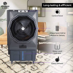 High Grade RAMBO 100 LTR AIR <b>COOLER</b> ( ALU) with Energy Saving System and Remote Control for <b>Bedroom</b> and Living Room Cooling - Product Image 5