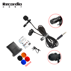 GAM-Mini micrófono Lavalier de solapa con Clip, 150mm, conector de salida de auriculares para teléfono Android, Smartphone, cámara <span class=keywords><strong>DSLR</strong></span>, 3,5 - Product Image 2