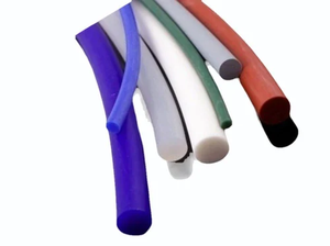 Silicone <b>Rubber</b> Round Cord Flexible Silicone Cord for Sealing Gaskets Insulation Industrial Laboratory Applications - Product Image 2