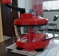 Multifunctionele plastic handmatige voedselprocessor, snijmachine, mixer, blender, garde, eiwitseparator, milieuvriendelijk, makkelijk schoon te maken