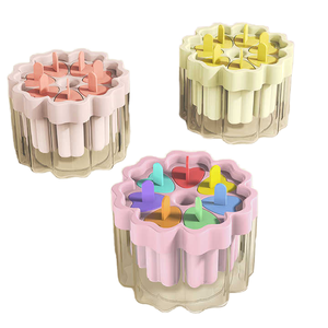 Moule à glace <span class=keywords><strong>maison</strong></span> écologique DIY pour barres glacées, outil de broyage, en plastique, pour la fabrication de glaces - Product Image 1