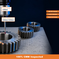 Pièces d'engrenage à denture droite usinées sur mesure par CNC, fournisseur OEM, précision +/-0,005 mm, ISO 9001, usinage d'engrenages, perçage par électroérosion à fil DIN 8-9 pour