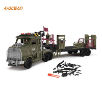 Incroyable petit jouet pour hommes de l'armée soldat vert ensemble de jeu de figurine camion militaire équipement jouet kit de friction pour garçon jeu de rôle
