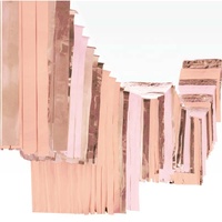 Décorations de plafond en papier/plastique à franges, faites à la main et personnalisées, prix d'usine EASTTERN pour la remise des diplômes et la Saint-Valentin