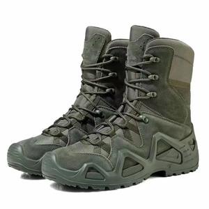 Bottes tactiques pour hommes, confortables, imperméables, de hauteur mi-mollet, camouflage, pour la randonnée en plein air, fabrication sur mesure, vente chaude - Product Image 6