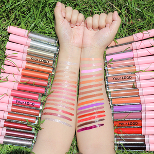 HEYUE nouveau brillant à lèvres cosmétique imperméable à l'eau maquillage des lèvres de marque privée Tubes de logo personnalisé brillant à lèvres brillant - Product Image 6