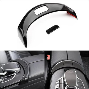 Cubierta de reposabrazos Xingbaiwang estilo fibra de carbono para consola central de Mercedes-Benz W205 W213 X253 - Product Image 3