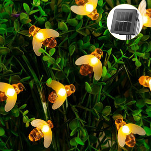 <span class=keywords><strong>Guirlande</strong></span> lumineuse Led de décoration féerique pour jardin, <span class=keywords><strong>guirlande</strong></span> lumineuse à piles, lumières abeille miel, jardin extérieur, clôture, Patio, noël - Product Image 6