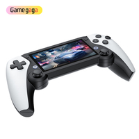 Console de jeu portable Gamegaga M25, écran IPS 4,3 pouces, lecteur de jeux vidéo portable, système EmuELEC, 64 Go, jeux classiques 3D