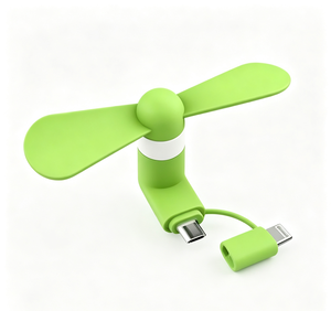 Hot Selling Micro Handheld Cooling 5V 2W Button Control <b>Mini</b> <b>Fan</b> Multi-port <b>USB</b> Phone <b>Fan</b> Type-C Portable <b>Fan</b> Silent Brushless - Product Image 1