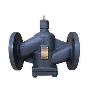 Vanne de régulation de vapeur électrique bidirectionnelle Honeywell en fonte avec bride DN50 DN65 DN100 AC 230V - Product Image 1