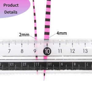 Jupes en silicone multicolores, jupes en caoutchouc salé, jupes DIY, leurres de pêche <span class=keywords><strong>Madai</strong></span> Jigs, leurres de pêche au snapper - Product Image 3
