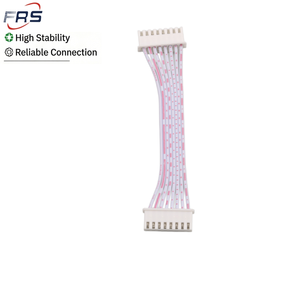 Câble plat OEM UL2468 UL2651 avec connecteurs JST PH 1.27mm/2.0mm/2.54mm, cuivre étamé, isolation PVC, pour appareils électroménagers et machines - Product Image 1
