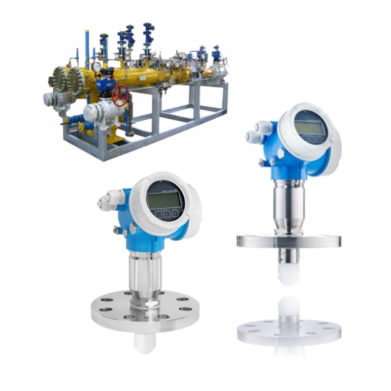 Аппаратура радиолокационного уровня Endress + Hauser FMR60 с шаровой опорой и шариковыми клапанами