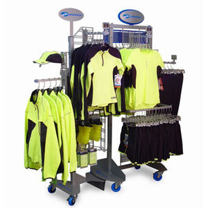 Для использования в продуктовом магазине 4-сторонняя одежда с витринной полкой - Product Image 4