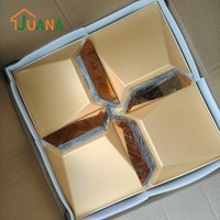 Panneaux muraux en PVC gaufré ignifuge écologiques et modernes, panneaux muraux 3D pour la décoration du plafond et des murs, utilisation en intérieur