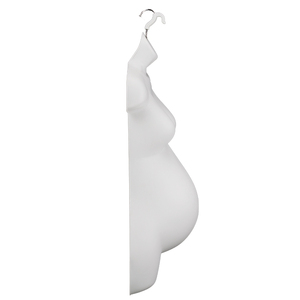 Maniquíes de medio cuerpo personalizados para mujeres embarazadas, ropa interior colgante de plástico PP, forma de vestido - Product Image 3