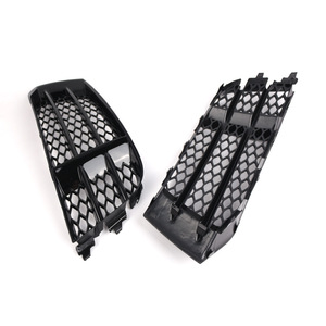 Rejillas Inferiores para Audi RS5, Rejillas de Panal para Faros Antiniebla, Molduras Negras de ABS para Parachoques Delantero, Modificación 2008-2016 - Product Image 4