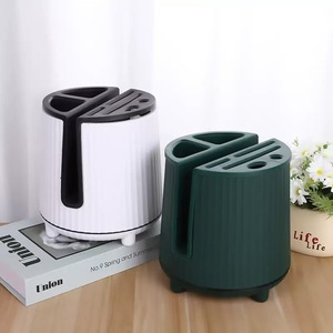 Portaoggetti Girevole da Cucina Multifunzionale da Appoggio, Porta Bacchette Integrato, Contenitore per Coltelli Domestico - Product Image 4