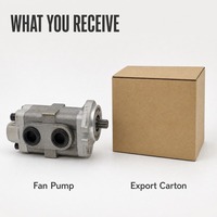 Pompe à engrenages hydraulique 200-3406 pour ventilateur, compatible avec l'excavatrice CAT 325C 200-3406