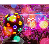 Fête Disco Lumière Magique Dj Ball Mini Pas Cher Club LED sur Télécommande Projection Lumières RVB