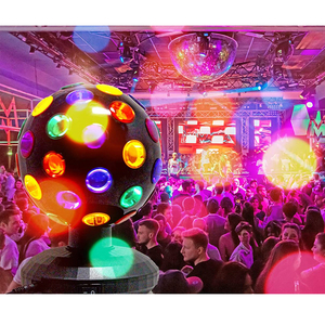 ไฟดิสโก้ปาร์ตี้ไฟดิสโก้บอลวิเศษ DJ มินิคลับแอลอีดีเกี่ยวกับการควบคุมระยะไกลไฟโปรเจคเตอร์ RGB - Product Image 2