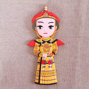 Personaje antiguo cara maquillaje Drama nevera pegatina viento chino imán pegatina regalo creativo dibujos animados - Product Image 3