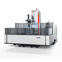 Centre d'usinage multifonctionnel 5 axes haute précision HengDaFlow CNC, fraiseuse horizontale robuste TK130, 22 kW