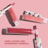 Kit de rouge à lèvres, Gloss pour lèvres, vente en gros, hydratant, effet naturel, couleurs scintillantes