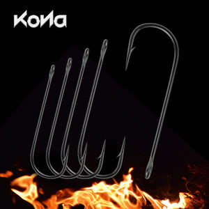 Hameçon Aberdeen OEM hameçon à longue tige en acier au carbone pour appâts vivants pêche à la carpe pour ver <span class=keywords><strong>de</strong></span> <span class=keywords><strong>terre</strong></span> ver <span class=keywords><strong>de</strong></span> sang crevettes - Product Image 2