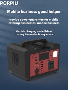 Porpiu 600w חשמל נייד אספקת מכירה חמה חיצונית קיבולת גבוהה מראה נייד לוח - Product Image 4