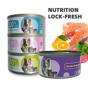 Comida Nutritiva para Mascotas, 100% Carne Fresca, Deliciosos Premios para Perros y Gatos, Comida Enlatada Premium para Mascotas - Product Image 1
