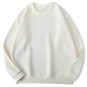 Suéter holgado con hombros caídos, color macarrón, ropa para clases al aire libre, para grupos de amigas, con logo personalizado, transpirable, a la moda. - Product Image 6