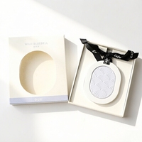 Diffuseur d'arômes en pierre de plâtre pour la maison, diffuseur d'huiles essentielles en céramique parfumée, désodorisant suspendu pour voiture, parfum d'intérieur