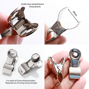 Porte-billets en métal 15mm Grand Bulldog Noir Binder Trombones Pince à lime/Clip <span class=keywords><strong>de</strong></span> charnière en métal pour la maison, la cuisine et le <span class=keywords><strong>bureau</strong></span> - Product Image 3