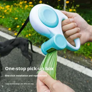 Guinzaglio per Cani Retrattile Automatico in Nylon Regolabile per Cani Piccoli e Medi Uso Universale all'Aperto - Product Image 1