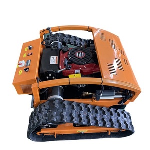 Tondeuse à gazon professionnelle télécommandée, à essence, monocylindre, avec lame rotative et fonction de broyage pour jardin - Product Image 5