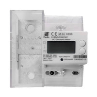 Compteur électrique cc J5021-FI MID approuvé Max 1000V 6000A mesure de haute précision multifonction Rail Din compteur d'énergie cc