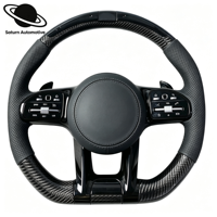 Bande lumineuse LED RPM pour le volant de Mercedes-Benz, avec bordure en fibre de carbone personnalisable AMG W223 W213 W205 W204 G63
