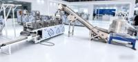Automatische Maleisische Ramen Noodle Machine voor voedselproductielijn, roestvrijstalen rollerpers 450-650kg/u hoge capaciteit