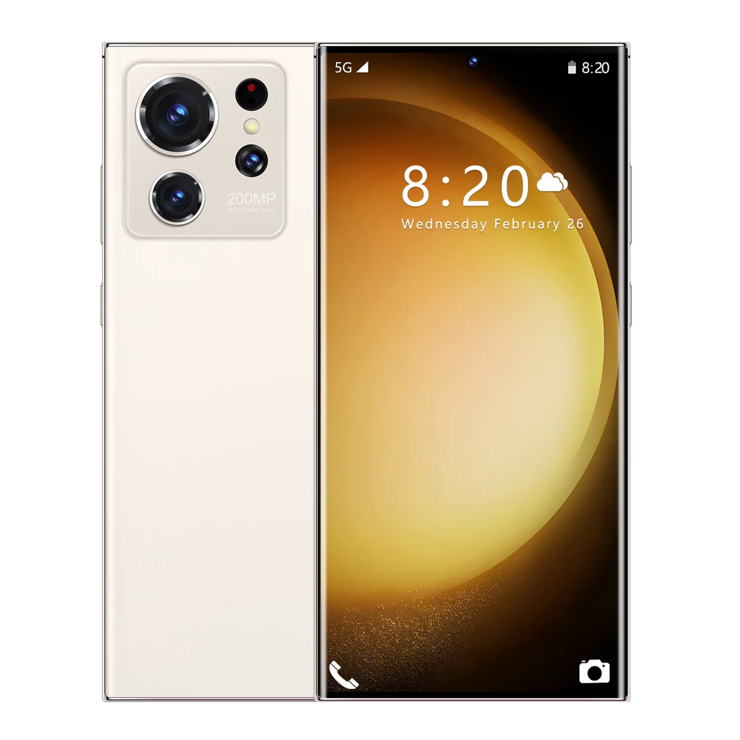 Yeni 2023 telefon S24 Ultra 16GB + 1TB 5G 7.2-inç 48MP + 108MP dahili kalem ile Android 12 smartphone güzellik kamera oyun cep telefonu